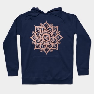 Rose Gold Mandala Hoodie